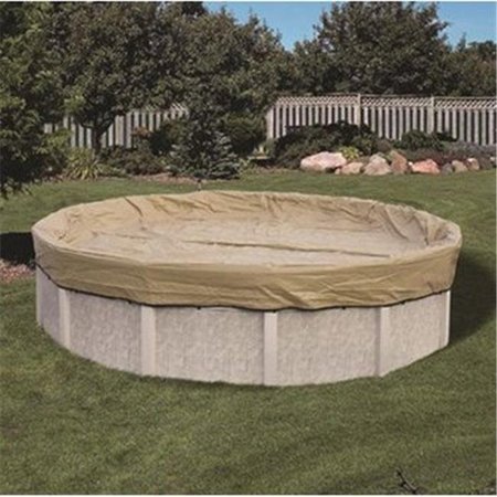 KITCHEN&LOVE CUCINA&AMORE Hinspergers AK1834OV4 18 x 34 ft. Armor Kote Winter Cover Pool Cover - Round AK1834OV4